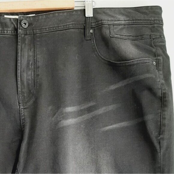 PROJEK RAW | Nikko Comfort Stretch Distressed Black Wash Jeans Men's Sz 48 - Picture 3 of 12